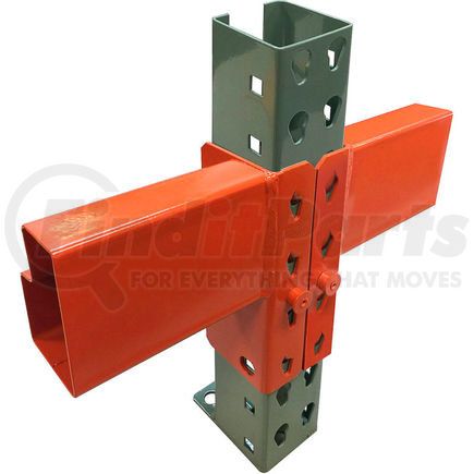 Global Industrial 711277 Global Industrial&#8482; 96 Inch Pallet Rack Beam - Slotted 5370 lbs cap (2Pcs)