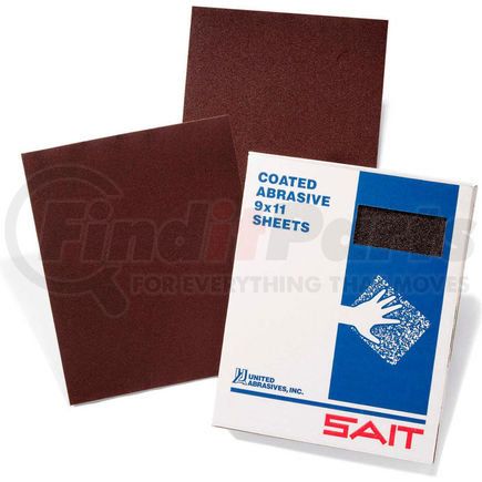 United Abrasives 84915 United Abrasives - Sait 84915 DA-F Sanding Sheets 9" x 11" DAF 180 Grit Aluminum Oxide