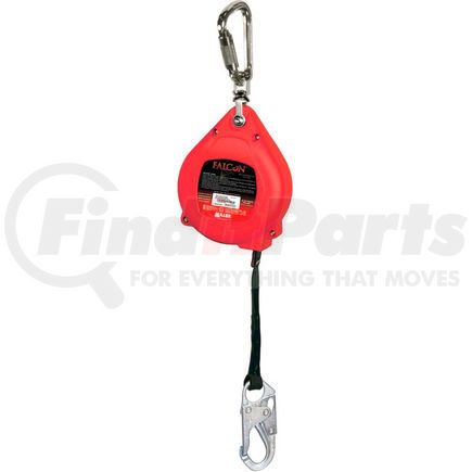 North Safety MP20P-Z7/20FT Miller&#174; Falcon&#8482; Self-Retracting Lifelines, 20 'L, Web Lifeline, MP20P-Z7/20FT