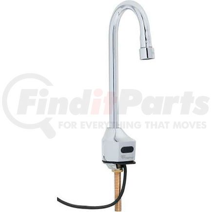 T&S Brass EC-3100-HG T&S&#174; EC-3100-HG ChekPoint Electronic Deck Mount Gooseneck Faucet WIth Hydrogenerator, 2.2 GPM