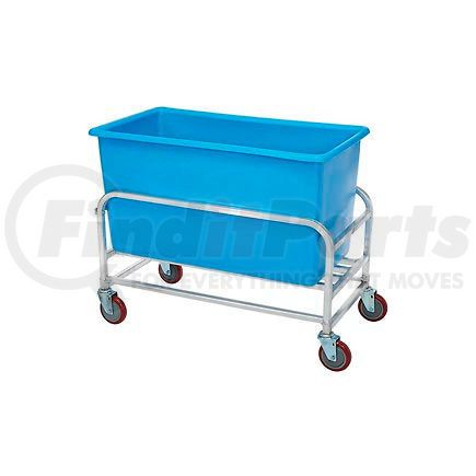 Winholt 30-8-AL/BL Winholt Aluminum Bulk Mover 8 Bushel 30-8-AL/BL with Blue Tub38-1/2"L x 22"W x 32"H