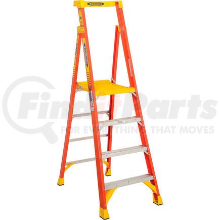 Werner PD6204 Werner 4' Type 1A Fiberglass Podium Ladder - PD6204