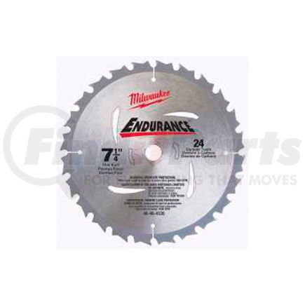 Milwaukee 48-41-0720 Milwaukee&#174; 48-41-0720 7-1/4" 24 Carbide Teeth Circular Saw Blade