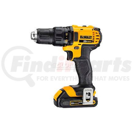 DEWALT DCD780C2 DeWALT DCD780C2 20V MAX 1/2" Li-Ion Compact Drill/Driver Kit 1.5Ah 2 Batteries, Charger, Bag