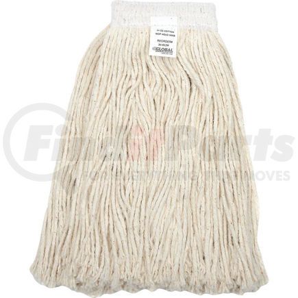 Nexstep Commercial Products 97724V-WB-PL Global Industrial&#153; 24 oz. Cotton Cut-End Mop Head, 4Ply, Wide Band