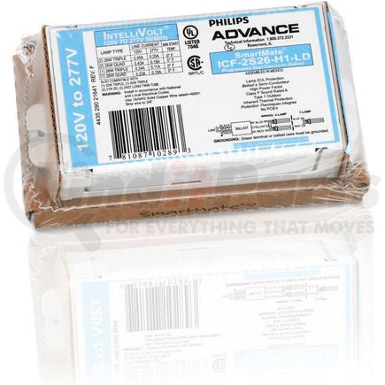 Phillips Industries ICF2S13H1LDK Philips Advance ICF2S13H1LDK, Electronic CFL Ballast, 120-277V, 1 or 2- 13 Watts