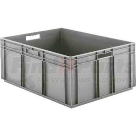 Schaeffer Material EF8320.GY1 SSI Schaefer Euro-Fix Solid Container EF8320 - 23-3/4" x 31-1/2" x 12-5/8", Gray
