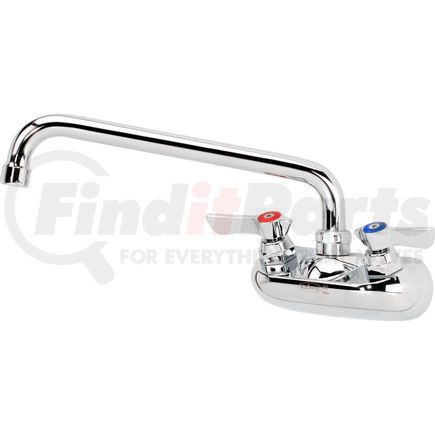 Krowne 10-410L Krowne 10-410L - Silver Series 4" Center Wall Mount Faucet, 10" Spout