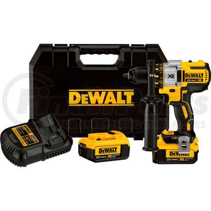 DEWALT DCD991P2 DeWALT DCD991P2 20V MAX XR Li-Ion Brushless Premium 3-Speed Drill Kit (4.0 AH)