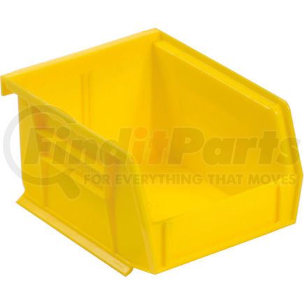 Akro Mils 30210YELLO Akro-Mils&#174; AkroBin&#174; Plastic Stacking Bin, 4-1/8"W x 5-3/8"D x 3"H, Yellow