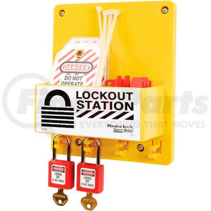 Master Lock S1720E410 Master Lock&#174; Compact Lockout Center, Circuit Breaker Lockout, S1720E410