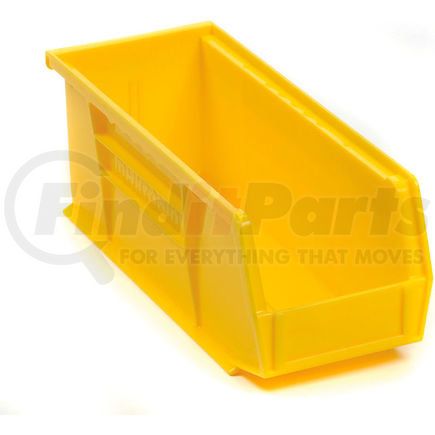 Akro Mils 30224 YELLO Akro-Mils&#174; AkroBin&#174; Plastic Stack & Hang Bin, 4-1/8"W x 10-7/8"D x 4"H, Yellow