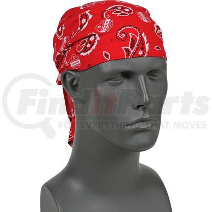 Ergodyne 12325 Ergodyne&#174; Chill-Its&#174; 6710 Evaporative Cooling Triangle Hat, Red Western, One Size