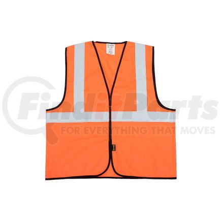 Occunomix ECO-G-O2/3X OccuNomix Class 2 Solid Vest Hi-Vis Orange 2XL/3XL, ECO-G-O2/3X