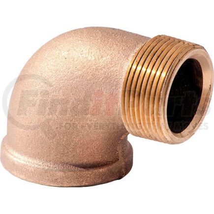 Merit Brass XNL103-12 3/4 In. Lead Free Brass 90 Degree Street Elbow - MNPT X FNPT - 125 PSI - Import