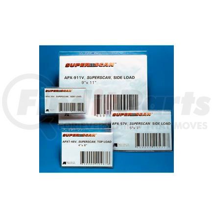 Aigner Index Inc SST46 Label Holders, 6" x 4", Clear, Self Adhesive, Top Load (50 pcs/pkg)