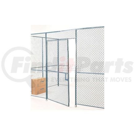 Global Industrial 603332 Global Industrial™ Wire Mesh Hinged Door - 8x3