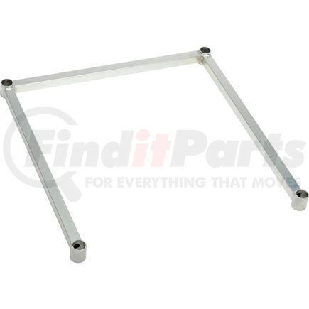 Precision Sourcing DF1824Z Nexel&#174; DF1824Z Poly-Z-Brite&#174; Three-Sided Steel Frame 24"W x 18"D