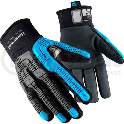 North Safety 42-615BL/10XL Rig Dog&#153; 42-615BL/10XL Impact/Water-Resistant Gloves, ANSI A6, Waterproof, Size 10