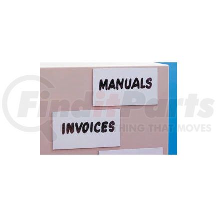 Aigner Index Inc MX-200 Magnetic Write-On Label 50 ft X 2"H Roll