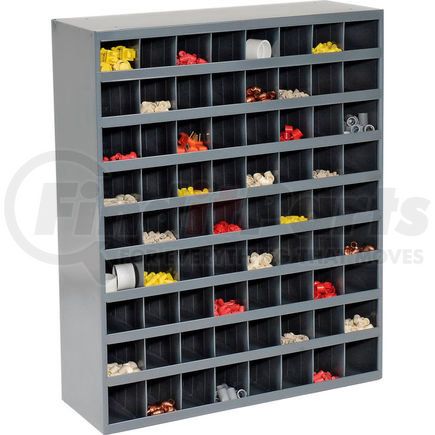 Durham 363-95 Durham Steel Storage Parts Bin Cabinet 363-95 Open Front - 72 Compartments