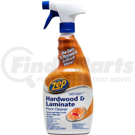 Amrep Inc. ZUHLF32 Zep&#174; Hardwood & Laminate Floor Cleaner, 32 oz. Bottle, 12 Bottles - ZUHLF32