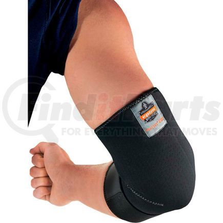 Ergodyne 16586 Ergodyne&#174; Proflex&#174; 655 Neoprene Elbow Sleeve with Strap, Black, 2XL