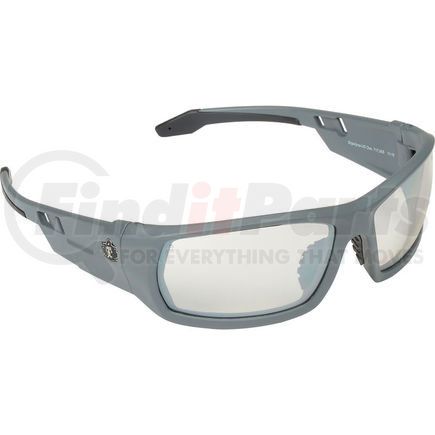 Ergodyne 50180 Ergodyne&#174; Skullerz&#174; Odin Safety Glasses, Indoor/Outdoor Lens, Matte Gray Frame