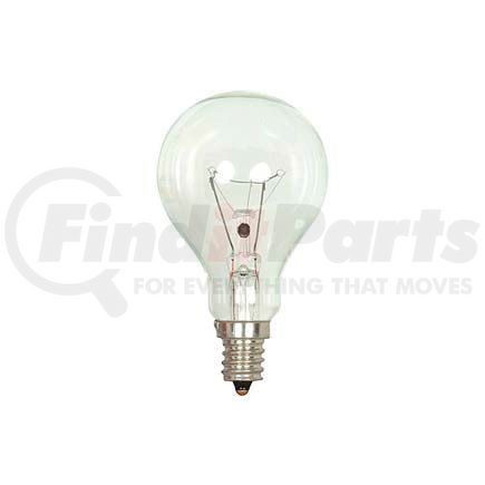 Satco S4160 Satco S4160 40a15/Cl/E12s 40w Incandescent W/ Candelabra Base Bulb