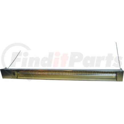 TPI OCH46120VSSE TPI Indoor/Outdoor Quartz Electric Infrared Heater OCH-46-120V-SSE 120V 1500W - Stainless Steel