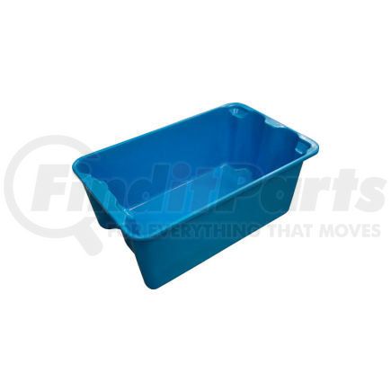 Molded Fiberglass Companies 7804085268 Molded Fiberglass Toteline Nest and Stack Tote 780408 - 20-1/2" x 12-7/8" x 8", Pkg Qty 10, Blue