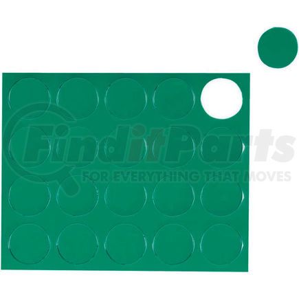 Bi-Silque Visual Communication Product, Inc. FM1602 MasterVision Green Circle Magnets, Pack of 20