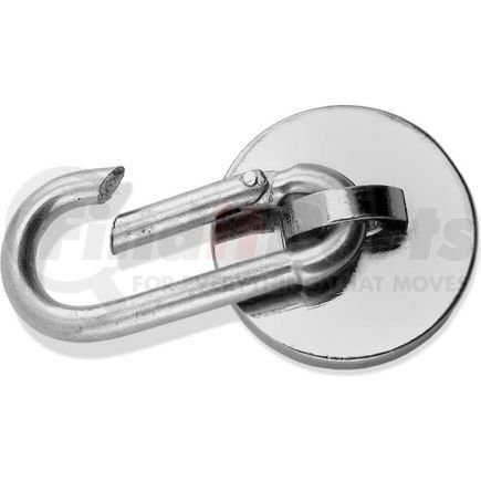 Master Magnetics 07587 Master Magnetics Neodymium Magnetic Carabiner Hook 07587 - 45 Lbs. Pull Nickel/Chrome Plating