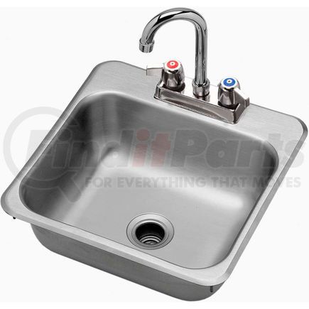 Krowne HS-1515 Krowne&#174; HS-1515 Drop-In Hand Sink 15" x 15"