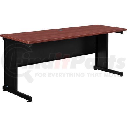 Global Industrial 240266MH Interion&#174; 72"W Desk - Mahogany