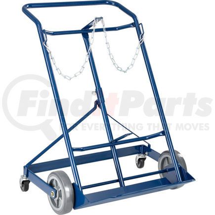 Global Industrial TWIN500 Global Industrial&#8482; Twin Cylinder Hand Truck - 500 Lb. Capacity