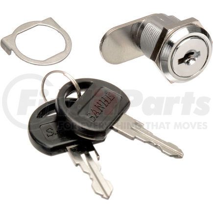 Global Industrial RPCORK Replacement Lock and Keys for Global Industrial&#8482; Enclosed Bulletin Boards