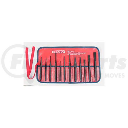 Proto J2S2 Proto J2S2 12 Piece Punch & Chisel Set