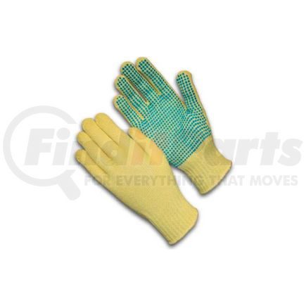 PIP Industries 08-K300PD/L PIP Kut-Gard&#174; Kevlar&#174; Gloves, 100% Kevlar&#174;, Medium Weight, PVC Dots One Side, L, 1 DZ