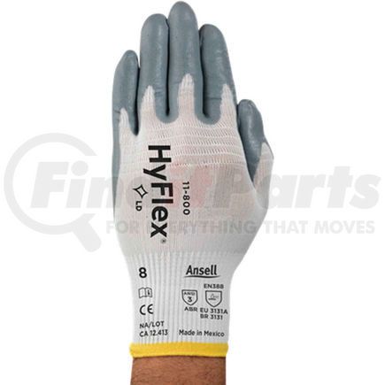 Ansell 205569 HyFlex&#174; Foam Nitrile Coated Gloves, Ansell 11-800-6, 1-Pair