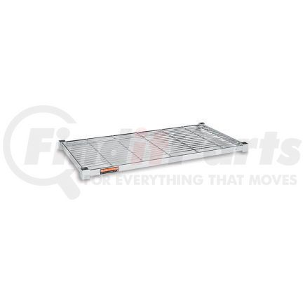 Global Industrial S2472Z-02 Zinc Shelf For Square-Post Open-Wire Shelving - 24"D - 72"