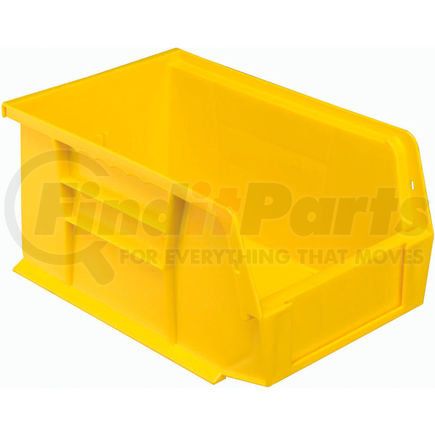 Quantum Storage Systems QUS221YL Global Industrial&#153; Plastic Stack & Hang Bin, 6"W x 9-1/4"D x 5"H, Yellow