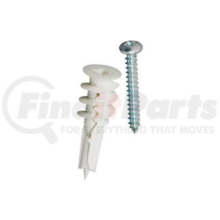 Itw Brands 25310 ITW E-Z Ancor 25310 - Twist-N-Lock 75 lb. Self-Drilling Drywall Anchor - Made In USA - Pkg of 50