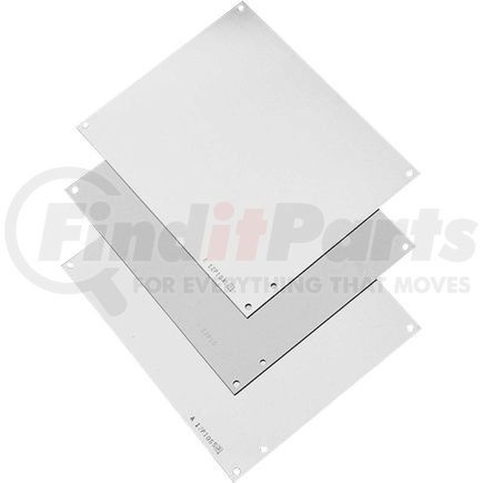 Pentair A6P6 Hoffman A6P6, Panel, Junction Box, 4.88x4.88, Fits 6x6, Steel/White