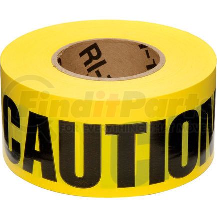 National Marker Company PT1-2ML Printed Barricade Tape - Caution Caution