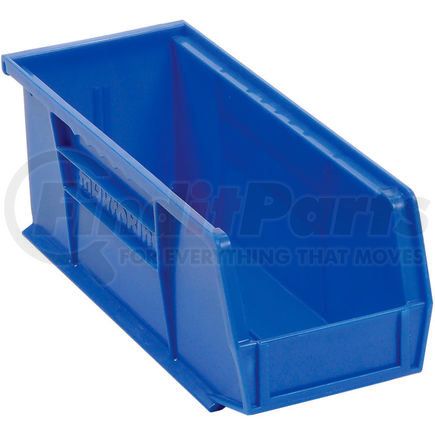 Akro Mils 30224 BLUE Akro-Mils&#174; AkroBin&#174; Plastic Stack & Hang Bin, 4-1/8"W x 10-7/8"D x 4"H, Blue