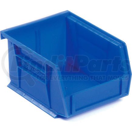 Akro Mils 30210 BLUE Akro-Mils&#174; AkroBin&#174; Plastic Stacking Bin, 4-1/8"W x 5-3/8"D x 3"H, Blue