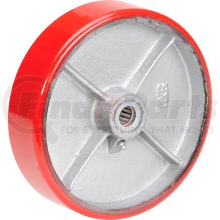 Casters, Wheels & Industrial Handling CW-820-PSRB Global Industrial™ 8" x 2" Polyurethane Wheel - Axle Size 3/4"