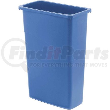 Rubbermaid 1956185 Rubbermaid&#174; Slim Jim&#174; Recycling Can, 23 Gallon, Blue