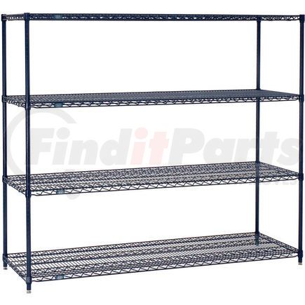 Global Industrial 21726N Nexelon&#174; Wire Shelving Starter, 72"W x 21"D x 63"H